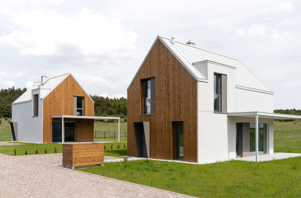 Beech Valley complex by ArchMondo is distinguished by a simple yet striking architecture and approach to common space