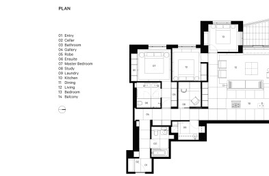 Millers Point Apartment Floor Plan