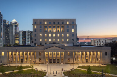 RAMSA completes a sensitive modernization and expansion of a historic Charlotte Courthouse