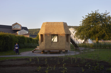 Tane Garden House serves as a symbol of sustainability on Vitra Campus