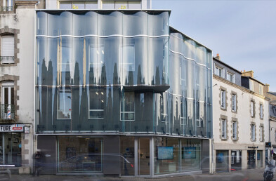 Agency GIBOIRE Morbihan Heavy glass facade